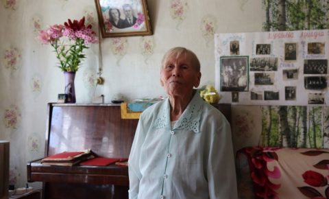 Труженица тыла Ариадна Муравьева отметила знаковую дату — 90-летие