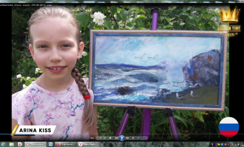 Картины от Арины: талантливая девочка из Выльгорта рисует известных моделей
