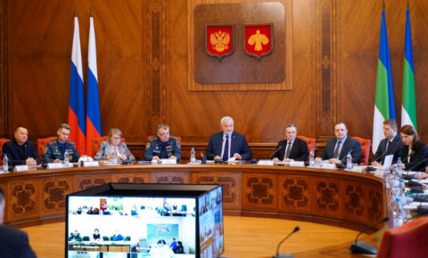 Владимир Уйба провёл заседание Комиссии по предупреждению и ликвидации ЧС и обеспечению пожарной безопасности Республики Коми