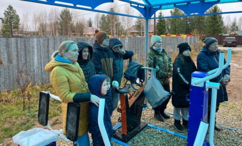 Дачный «Игроград»: в садовом некоммерческом товариществе Сыктывдинского района открылась детская площадка