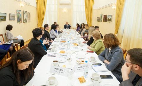 Владимир Уйба провёл встречу с представителями муниципальных и коммерческих СМИ Республики Коми